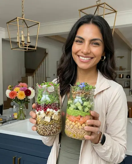 Ensaladas en Frasco — Guía de Recetas de Valeria